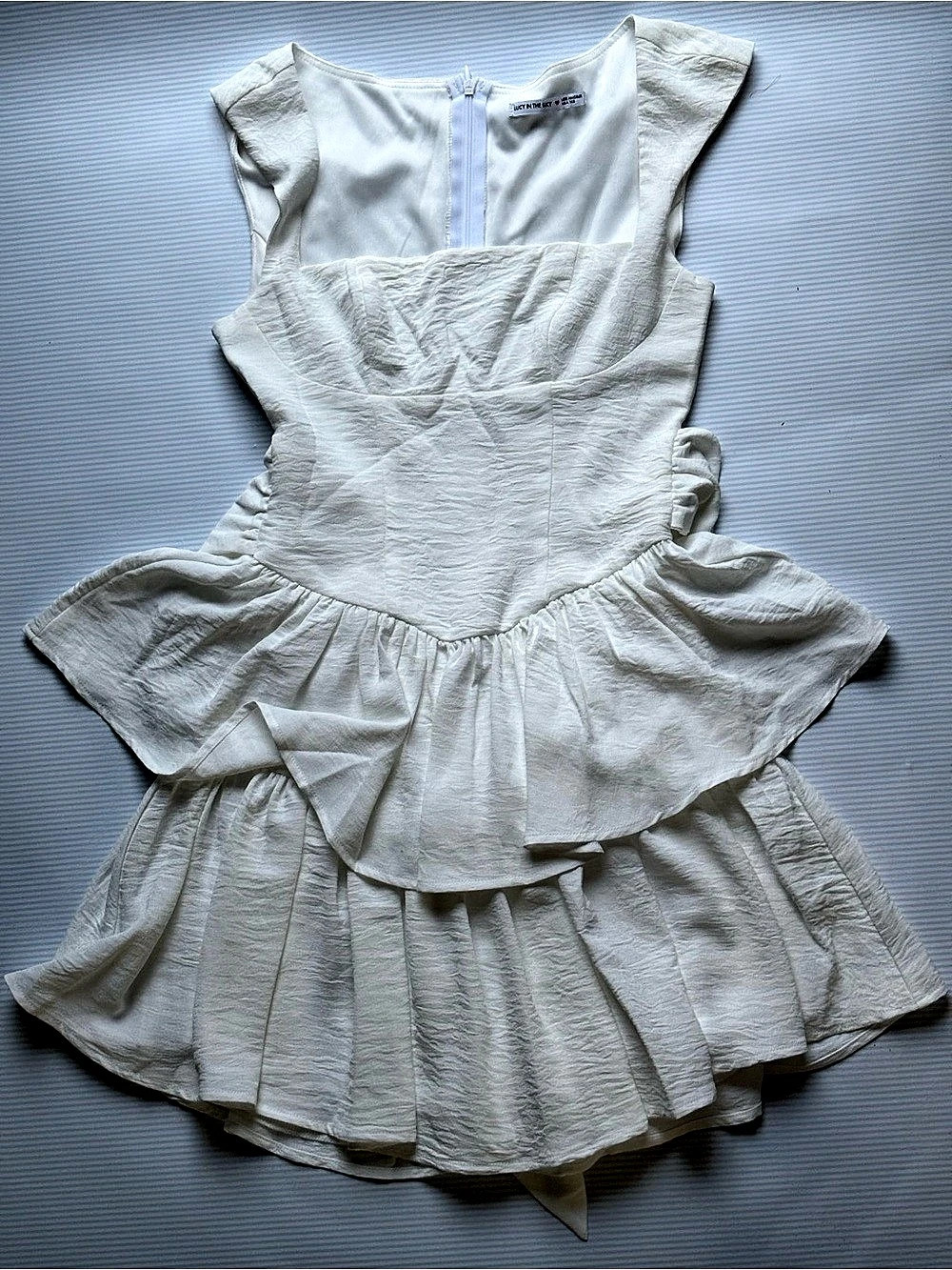Lucy in the Sky White Mini Dress Size XS